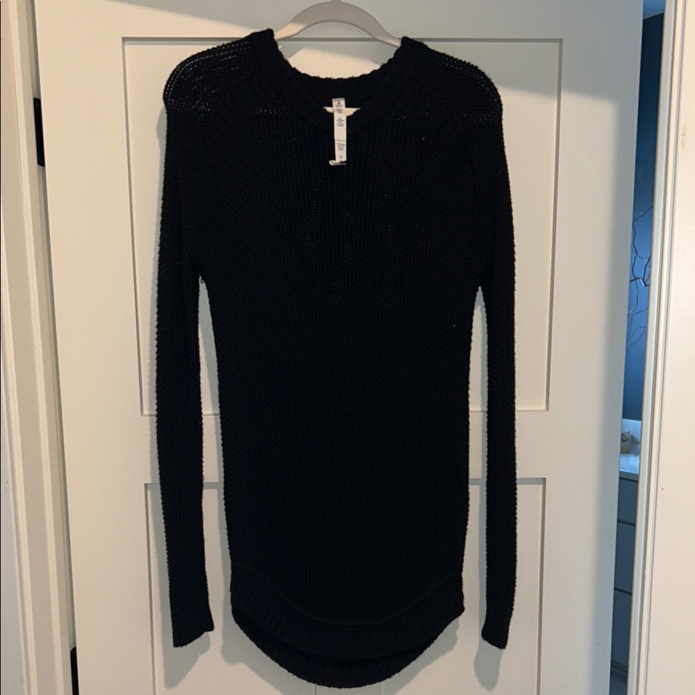 lululemon athletica Black Sweater Cardigan